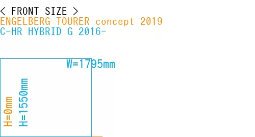 #ENGELBERG TOURER concept 2019 + C-HR HYBRID G 2016-